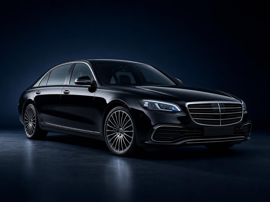 Executive Sedan used for transfers, seats 1–3 passengers