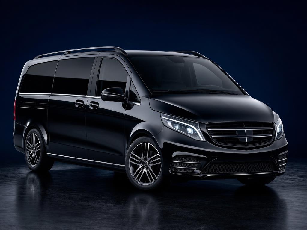 Premium Van used for transfers, seats 4–7 passengers